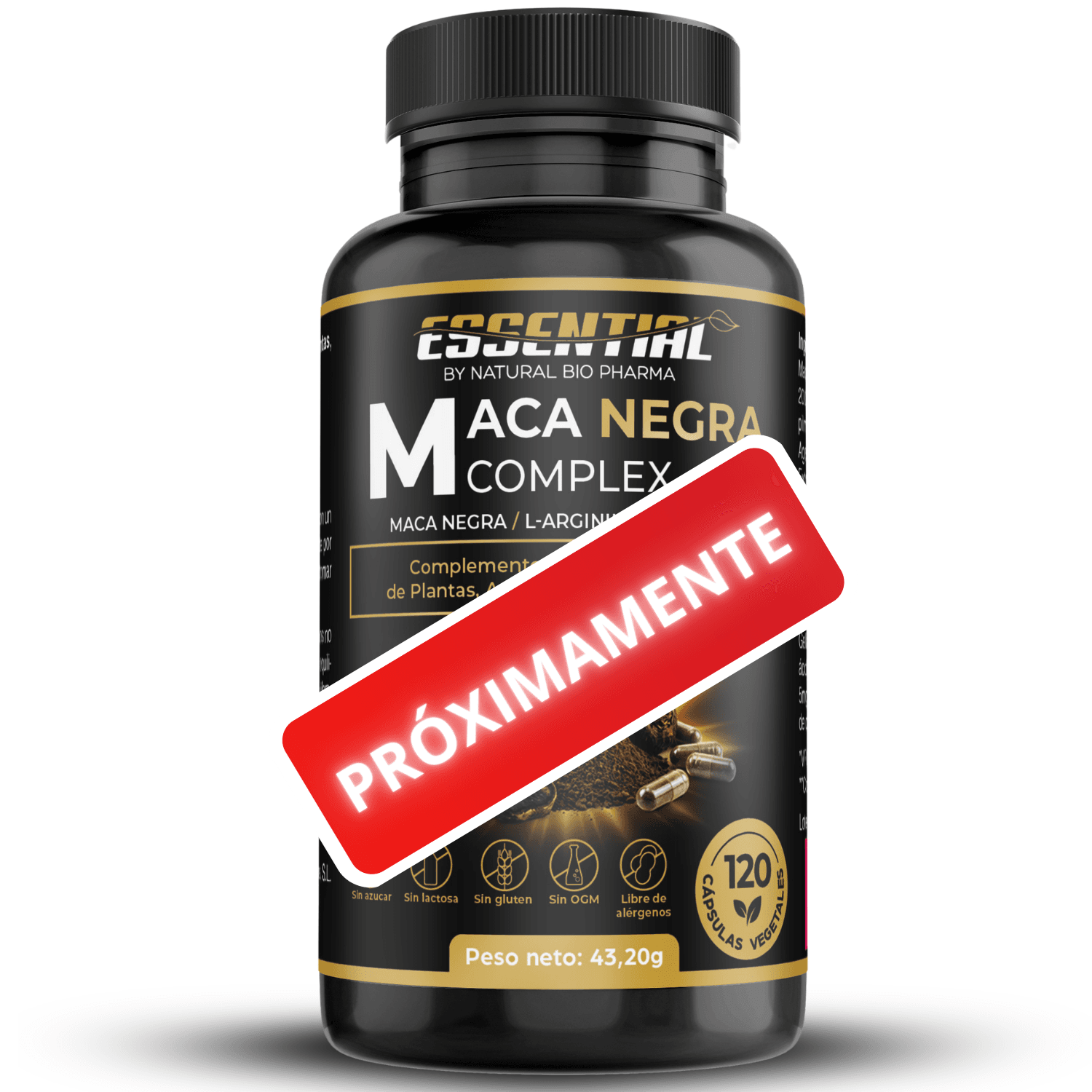 Maca Negra Complex 20:1 (energía + líbido + equilibrio hormonal)